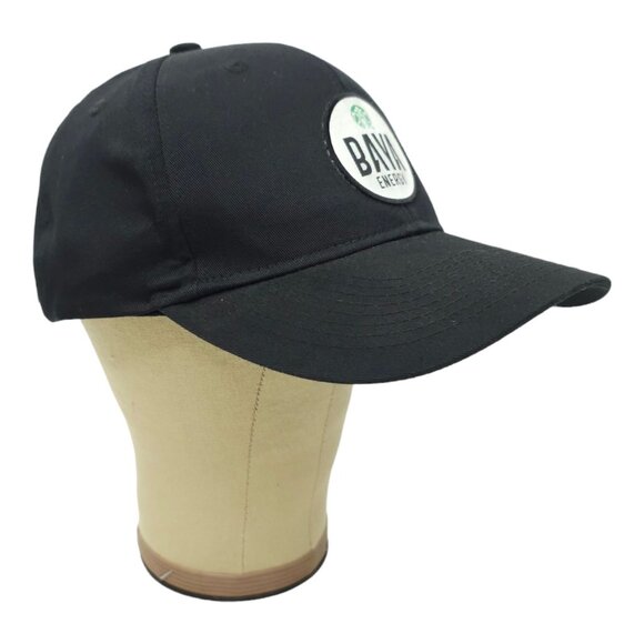 BAYA Energy Starbucks Coffee Logo Tuck Strap Cap Trucker Baseball Hat Black - Picture 3 of 13